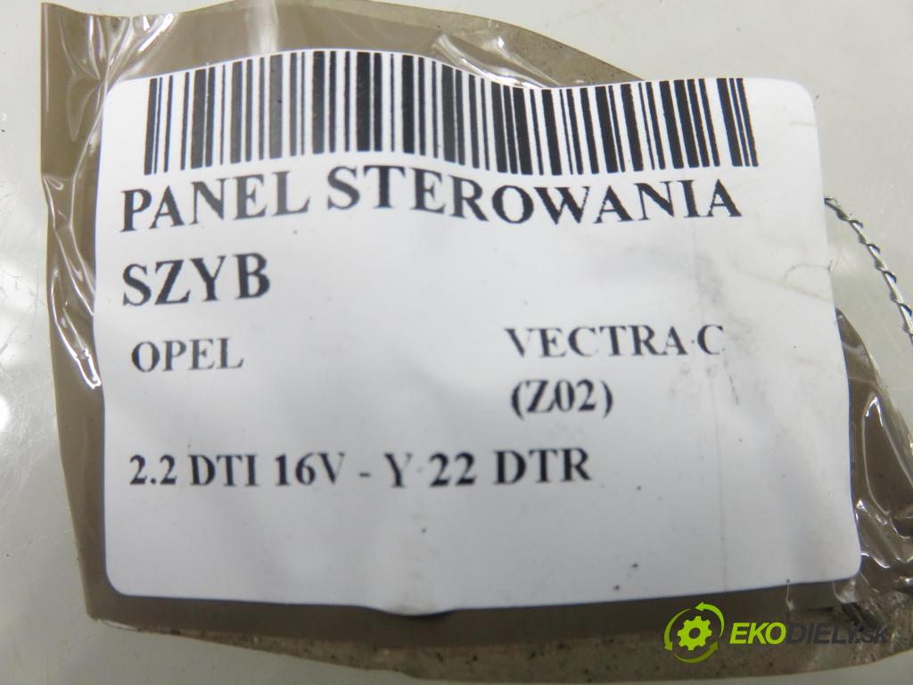 OPEL VECTRA C (Z02) SEDAN 2002 92,00 2.2 DTI 16V 125 - Y 22 DTR 2172,00 Panel ovládaní oken 09185955