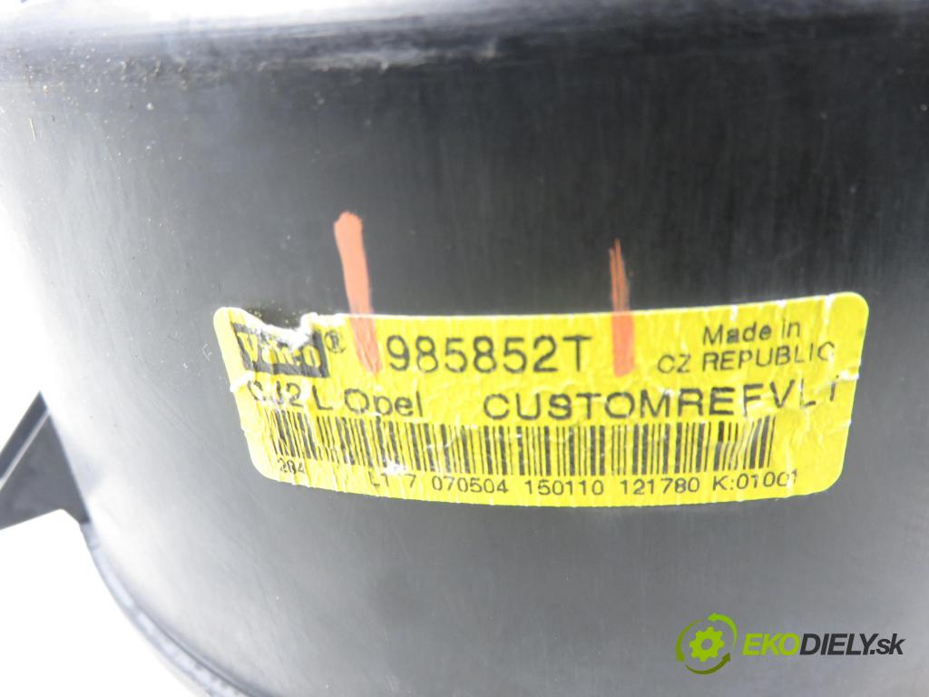 OPEL VECTRA C (Z02) SEDAN 2002 92,00 2.2 DTI 16V 125 - Y 22 DTR 2172,00 ventilátor větráku 985852T
