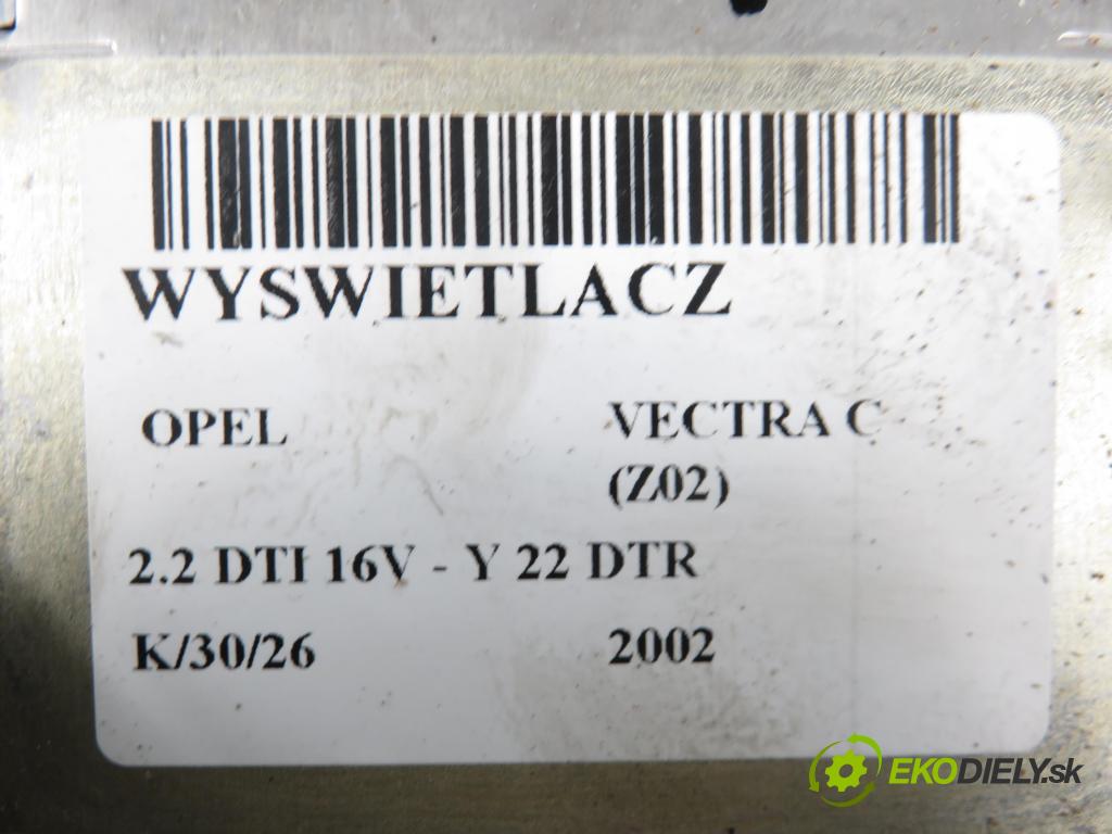 OPEL VECTRA C (Z02) SEDAN 2002 92,00 2.2 DTI 16V 125 - Y 22 DTR 2172,00 ZOBRAZIT: 6591550302