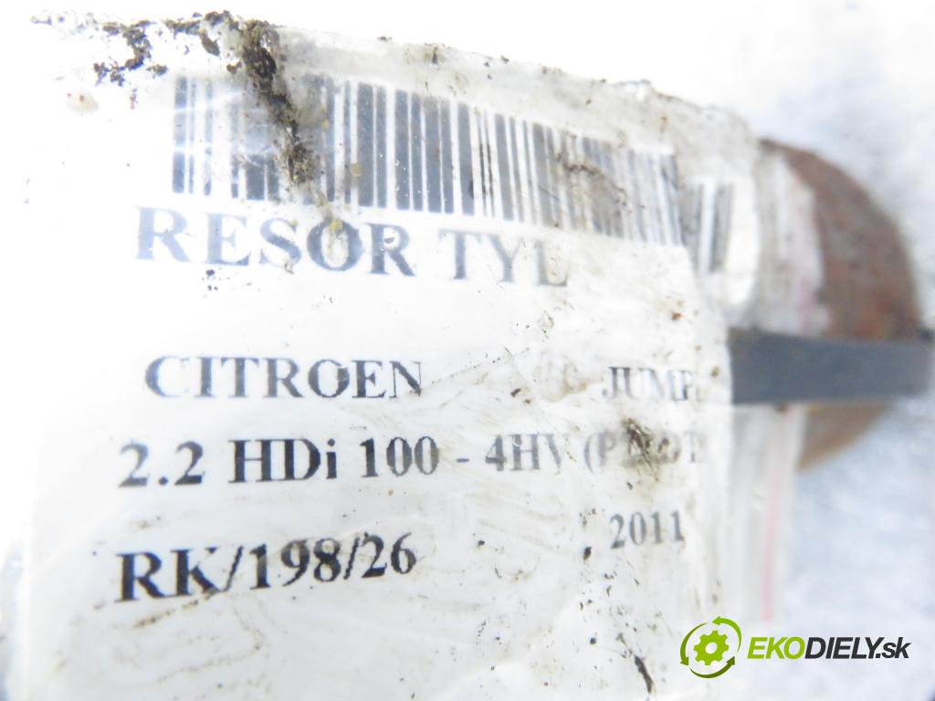 CITROEN JUMPER Skrzynia FURGON 2011 74,00 2.2 HDi 100 - 4HV (P22DTE) 2198,00 Listové pero zadné