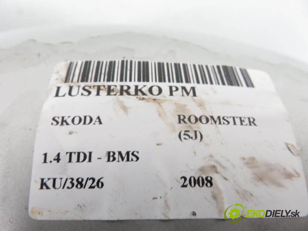 SKODA ROOMSTER (5J) HB 2008 59,00 1.4 TDI - BMS 1422,00 Spätné zrkadlo PM 5J1857502T