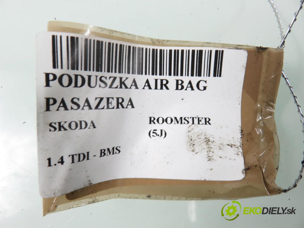 SKODA ROOMSTER (5J) HB 2008 59,00 1.4 TDI - BMS 1422,00 AirBag air BAG CESTUJÍCÍ: 5J1880202A