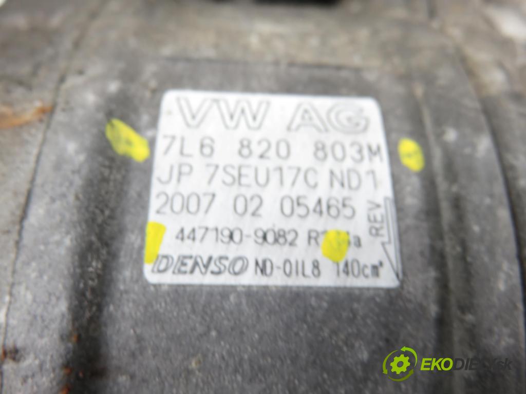 AUDI Q7 (4L) SUV 2007 171,00 3.0 TDI quattro - BUG 2967,00 KOMPRESOR: klimatizace 7L6820803M ; 4471909082 (Kompresor klimatizace)