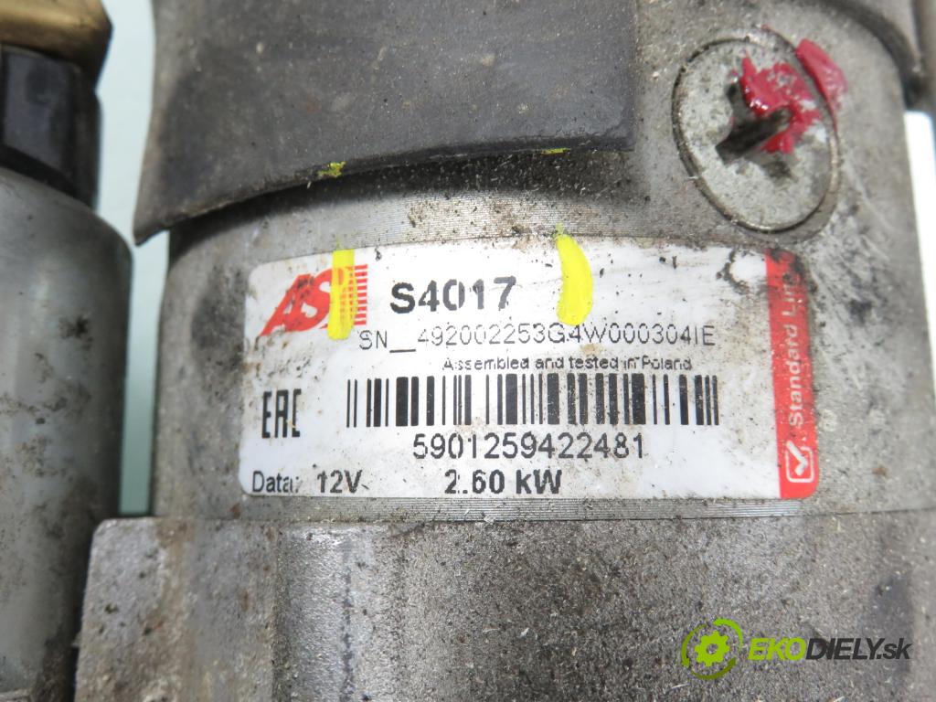 FIAT DUCATO (230_) FURGON 2001 94,00 2.8 JTD - 8140.43S 2798,00 Štartér S4017 (Štartér)