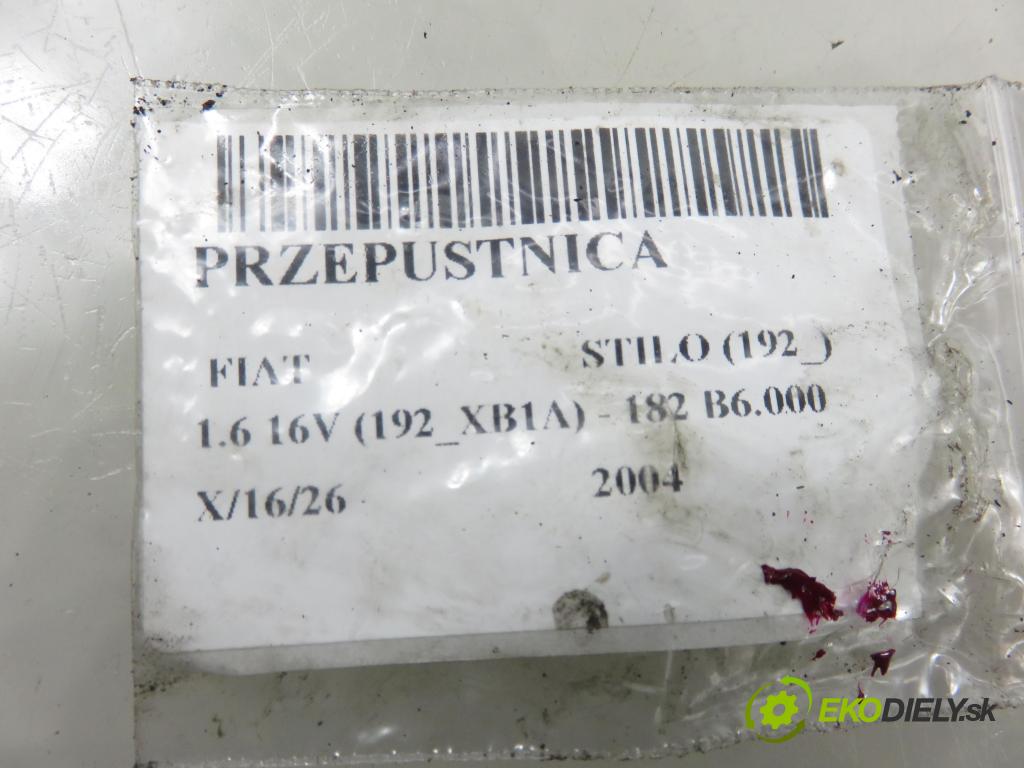 FIAT STILO (192_) HB 2004 76,00 1.6 16V 103 - 182 B6.000 1596,00 škrtíci klapka CA0011607B (Škrticí klapka)