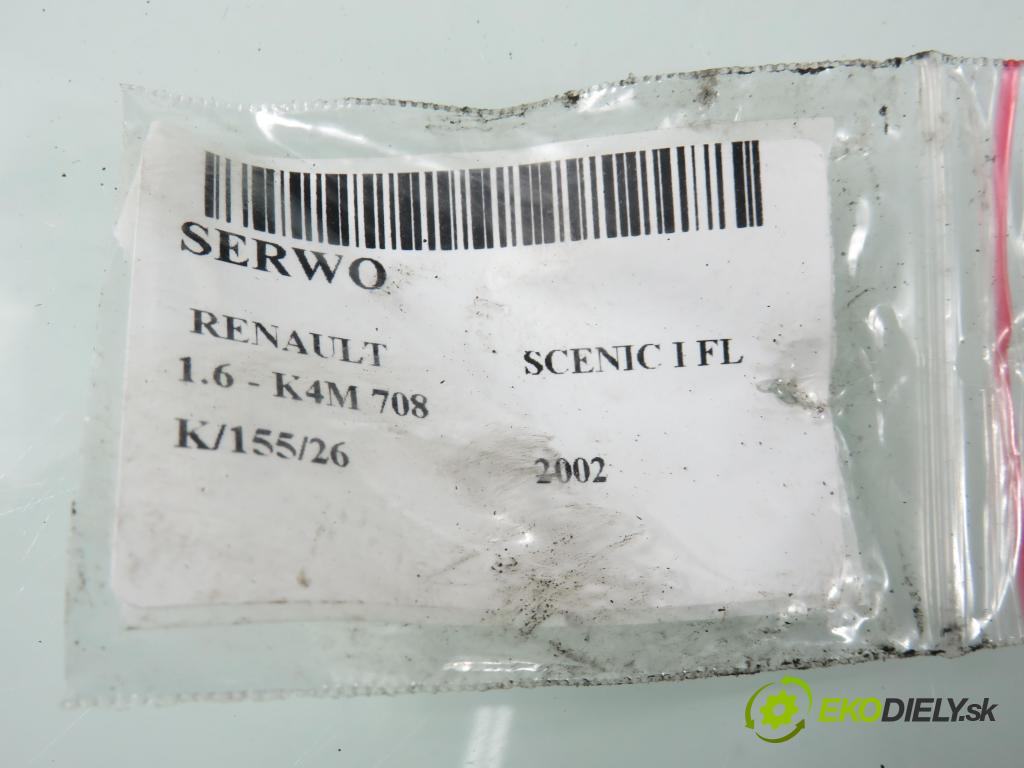 RENAULT SCENIC I (JA0/1_) MINIVAN 2002 0,00 1.6 - K4M 708 1598,00 posilovač 8200097098 ; 03786420034 (Servočerpadlo)