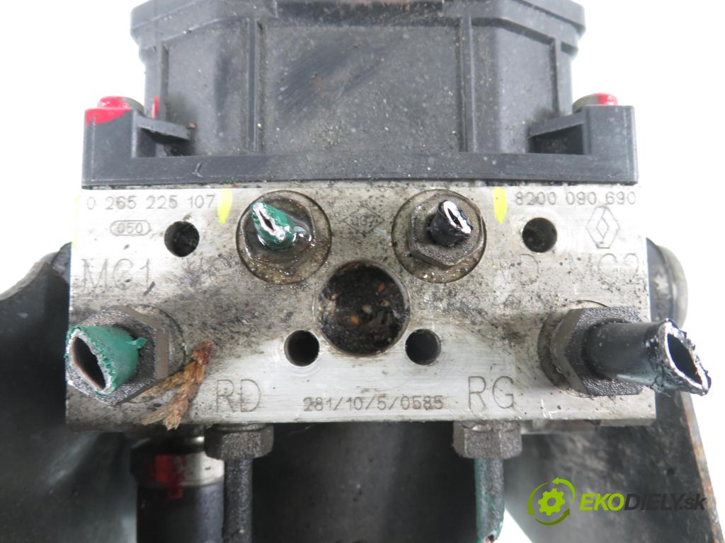 RENAULT SCENIC I (JA0/1_) MINIVAN 2002 0,00 1.6 - K4M 708 1598,00 Pumpa ABS 8200090690 ; 0265225107 ; 0265950046 (Pumpa ABS)
