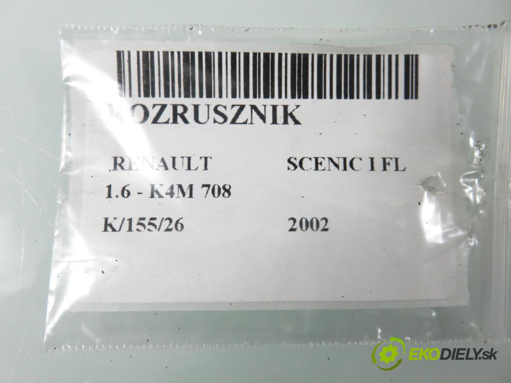RENAULT SCENIC I (JA0/1_) MINIVAN 2002 0,00 1.6 - K4M 708 1598,00 startér D7E22 ; 105119F (Startér)