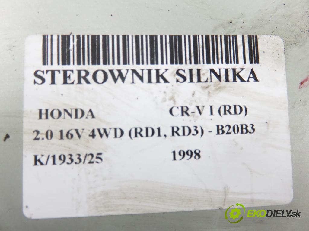 HONDA CR-V I (RD) SUV 1998 94,00 2.0 16V 4WD (RD1, RD3) - B20B3 1972,00 Riadiaca jednotka Motor 979121217