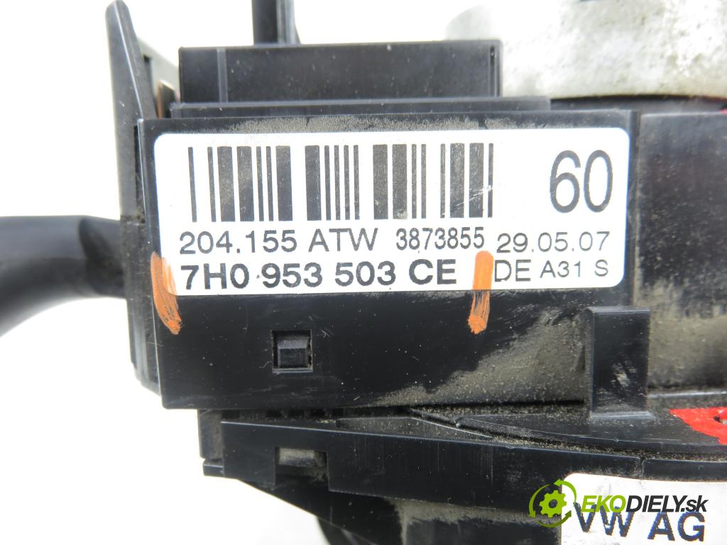 SKODA ROOMSTER (5J) HB 2008 59,00 1.4 TDI - BMS 1422,00 páčka/prepínač 7H0953503CE