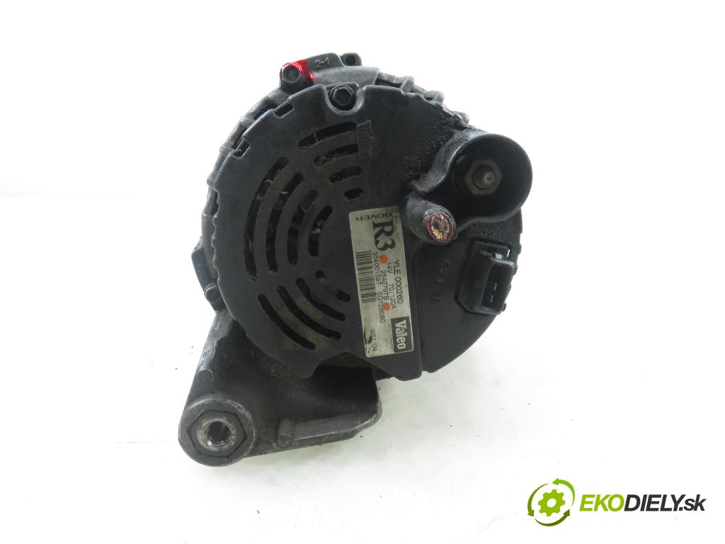 ROVER 75 (RJ) SEDAN 2005 85,00 2.0 CDT 116 - 204D2 1951,00 Alternátor YLE000260 (Alternátor)