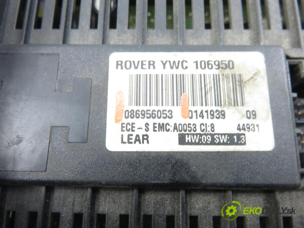 ROVER 75 (RJ) SEDAN 2005 85,00 2.0 CDT 116 - 204D2 1951,00 prepínač svetlá 086956053