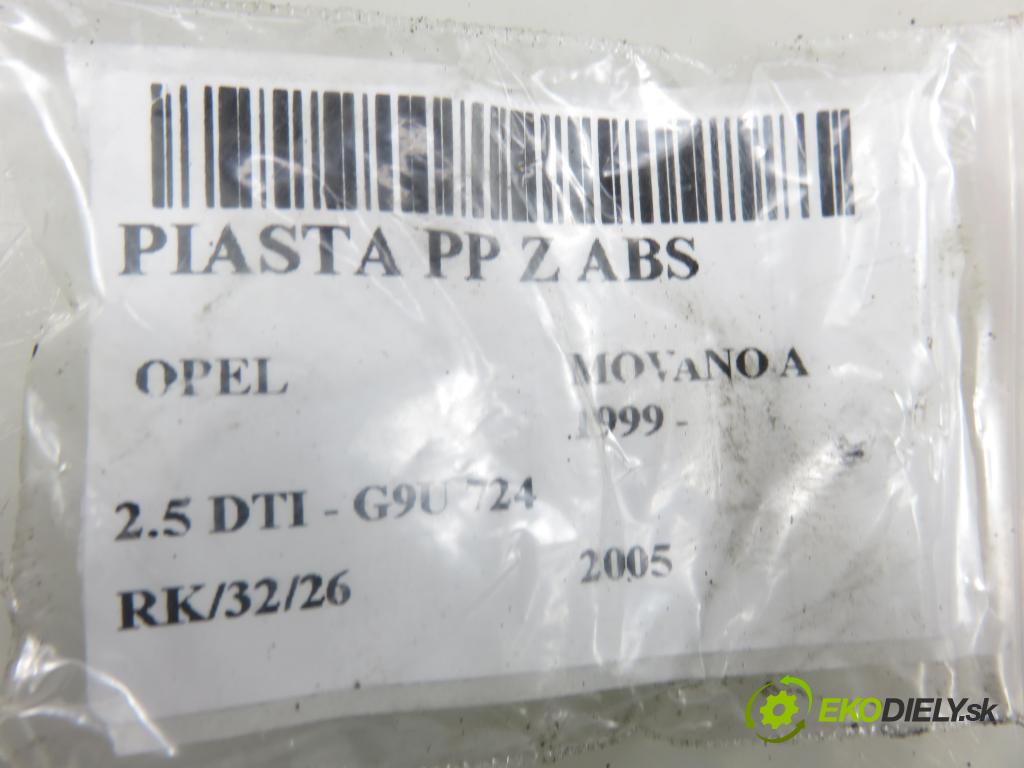 OPEL MOVANO Furgon (X70) FURGON 2005 84,00 2.5 DTI - G9U 724 2464,00 náboj PP ABS