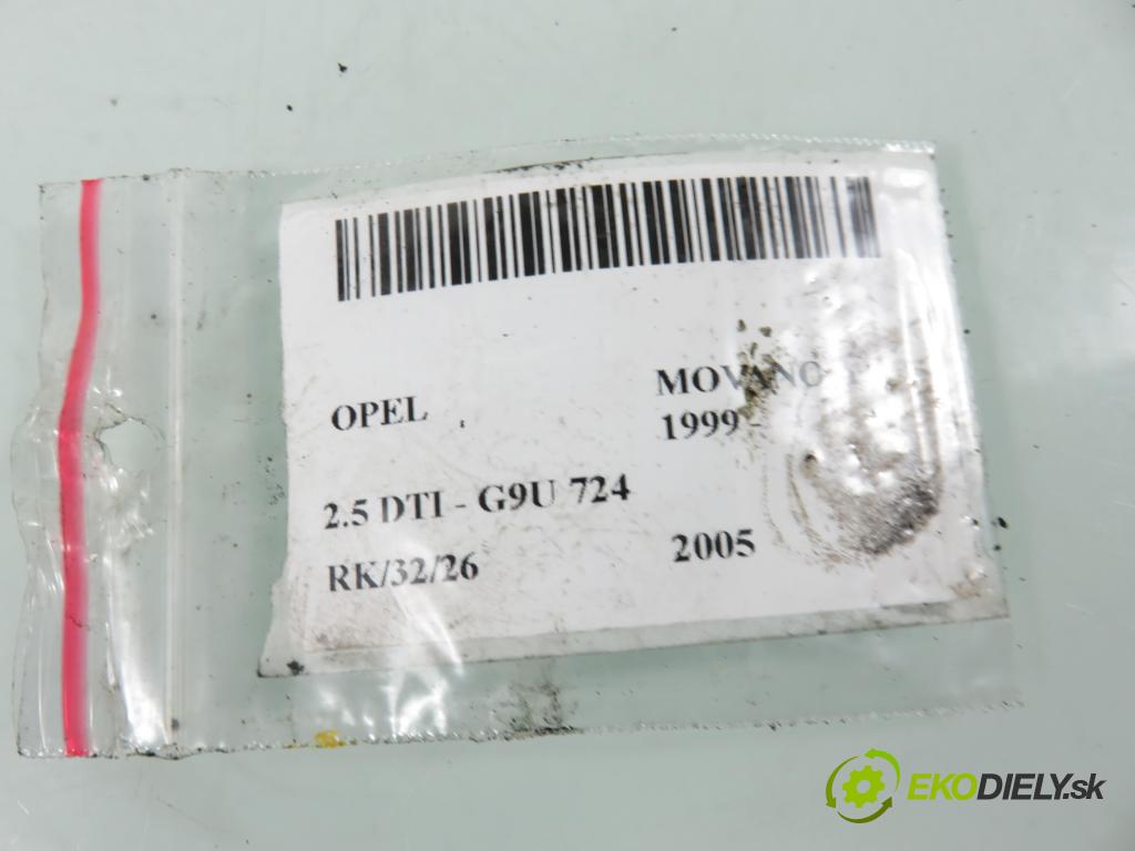 OPEL MOVANO Furgon (X70) FURGON 2005 84,00 2.5 DTI - G9U 724 2464,00 rúrka klimatizácie 8200191483C