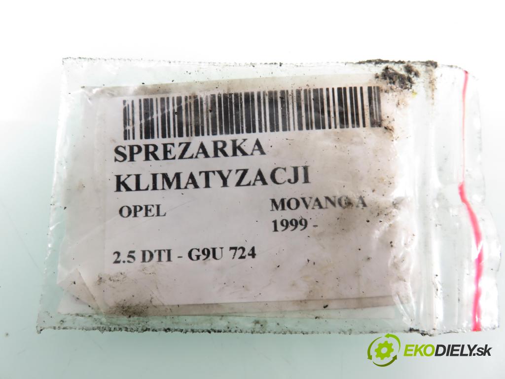 OPEL MOVANO Furgon (X70) FURGON 2005 84,00 2.5 DTI - G9U 724 2464,00 trubka klimatizace 8200283036B