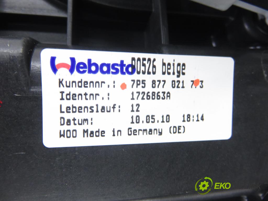 PORSCHE CAYENNE II (92A) SUV 2010 176,00 3.0 Diesel - M 05.9E 2967,00 střešní okno 7P5877021 (Sklo karoserie)