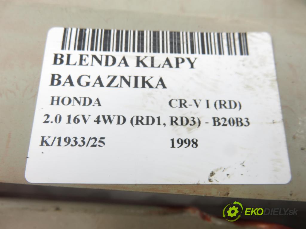 HONDA CR-V I (RD) SUV 1998 94,00 2.0 16V 4WD (RD1, RD3) - B20B3 1972,00 zadní část - čelo dveří kufr 74890S100000