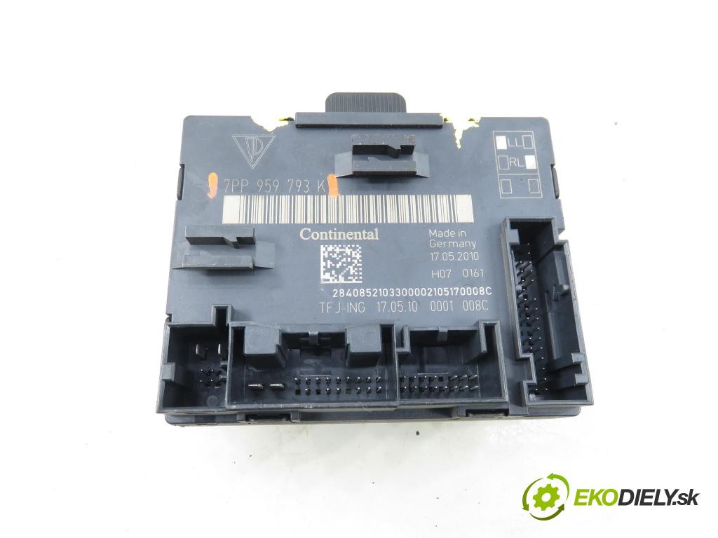 PORSCHE CAYENNE II (92A) SUV 2010 176,00 3.0 Diesel - M 05.9E 2967,00 MODUL dveře 7PP959793K