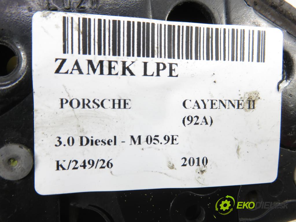 PORSCHE CAYENNE II (92A) SUV 2010 176,00 3.0 Diesel - M 05.9E 2967,00 zámok 8J1837015A