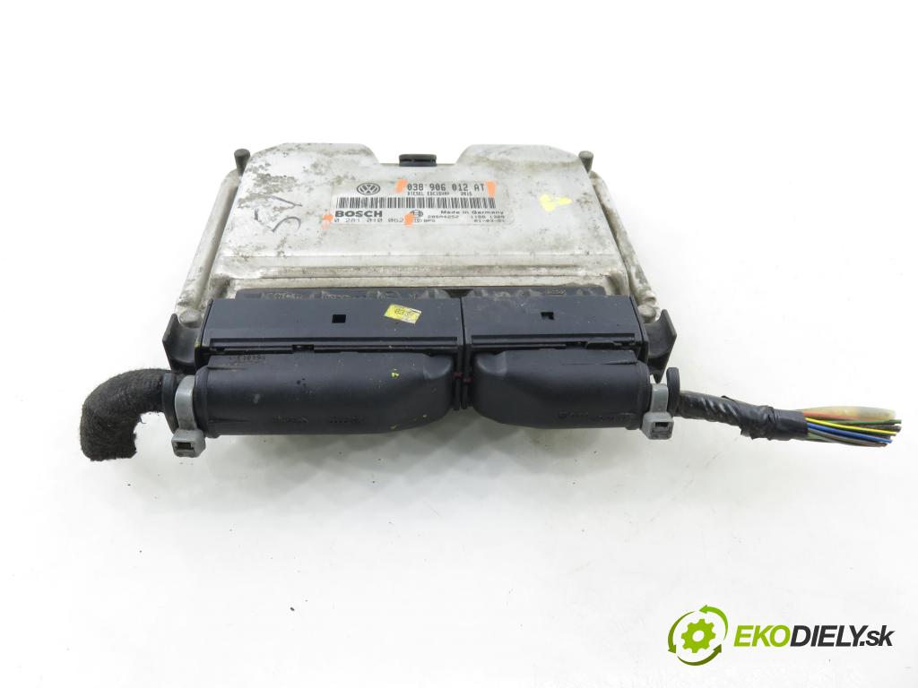SEAT LEON (1M1) HB 2001 81,00 1.9 TDI 110 - ASV 1896,00 řídící jednotka motora 038906012AT ; 0281906012AT