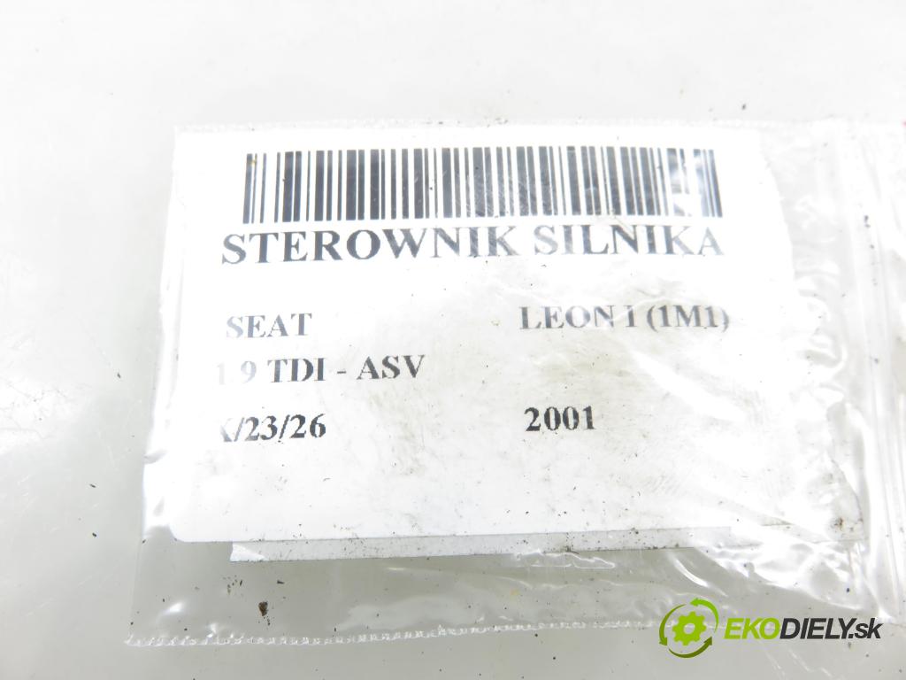 SEAT LEON (1M1) HB 2001 81,00 1.9 TDI 110 - ASV 1896,00 řídící jednotka motora 038906012AT ; 0281906012AT