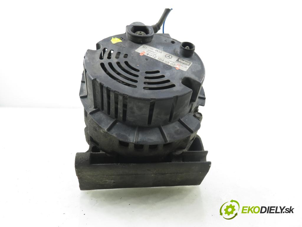 MERCEDES-BENZ KLASA A (W168) HB 1999 60,00 1.4 A 140 82 - M 166.940 1397,00 Alternátor A0121544502 (Alternátor)