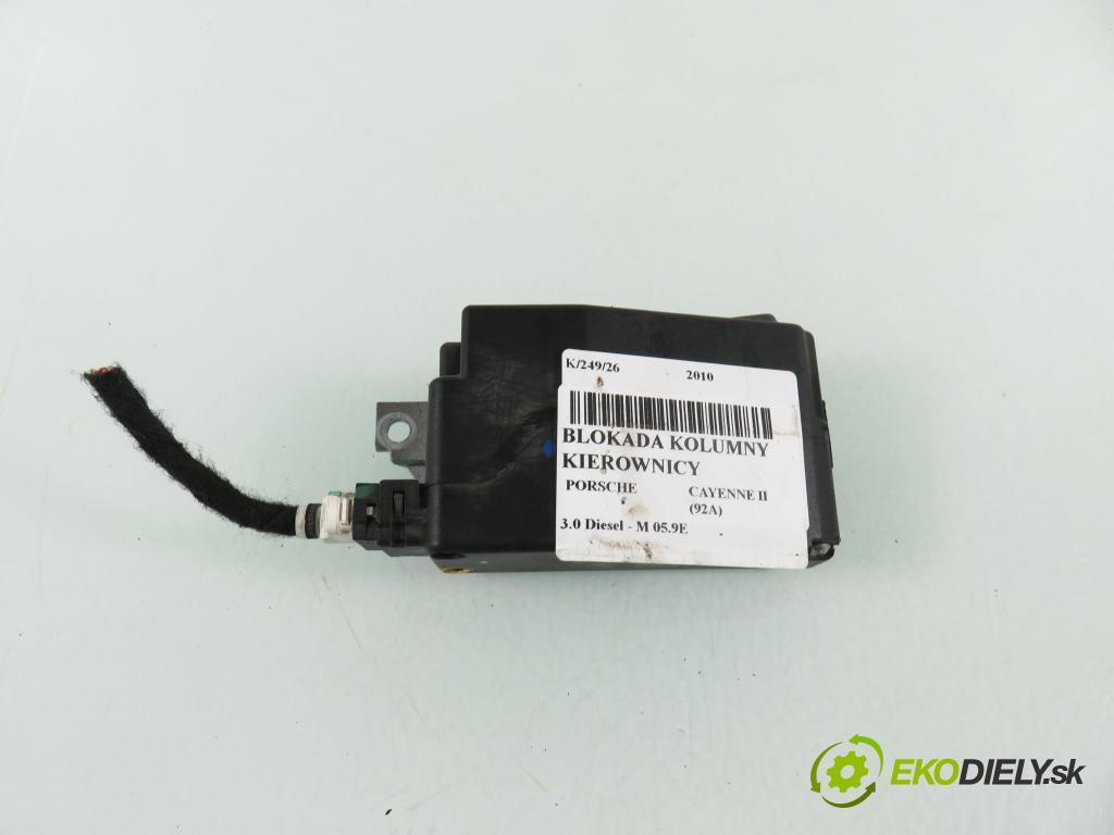 PORSCHE CAYENNE II (92A) SUV 2010 176,00 3.0 Diesel - M 05.9E 2967,00 blokáda tyče volantu 7PP905852B