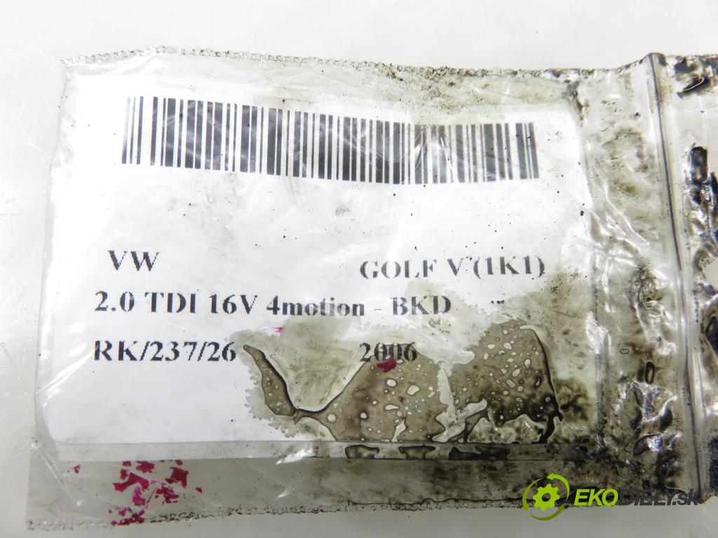 VW GOLF V (1K1) HB (LONG) 2006 103,00 2.0 TDI 16V 4motion - BKD 1968,00 Vstrekovač 03G130073G ; 0414720404 (Vstrekovač paliva)