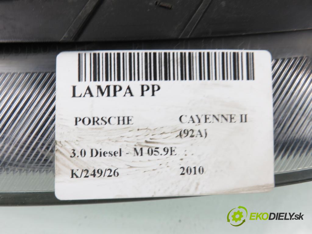 PORSCHE CAYENNE II (92A) SUV 2010 176,00 3.0 Diesel - M 05.9E 2967,00 Svetlo PP 7p5941032p