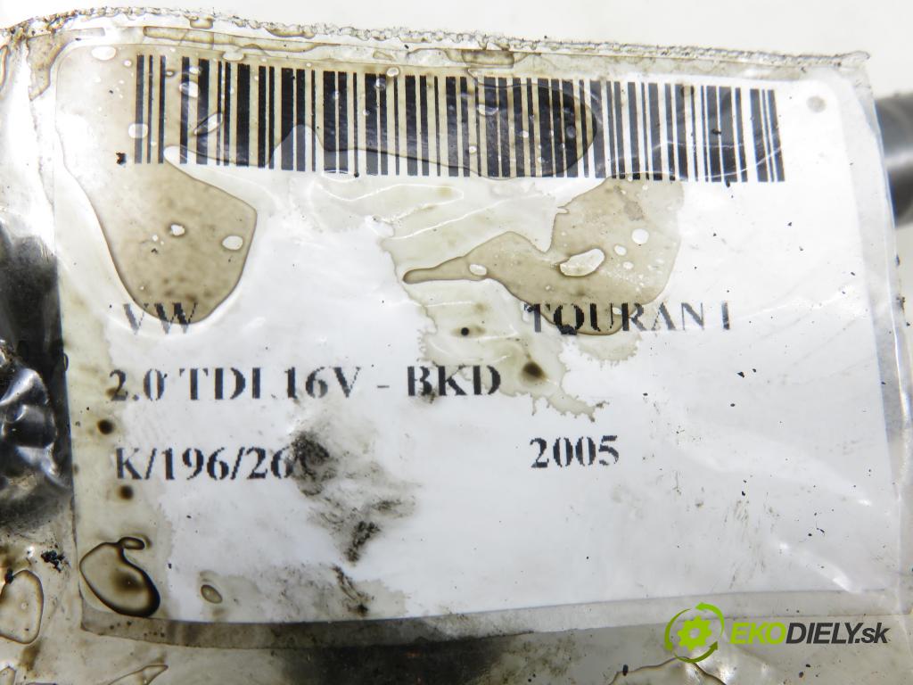 VW TOURAN (1T1, 1T2) MINIVAN 2005 103,00 2.0 TDI 16V 140 - BKD 1968,00 Vstrekovač 03G130073G ; 0414720404 (Vstrekovač paliva)