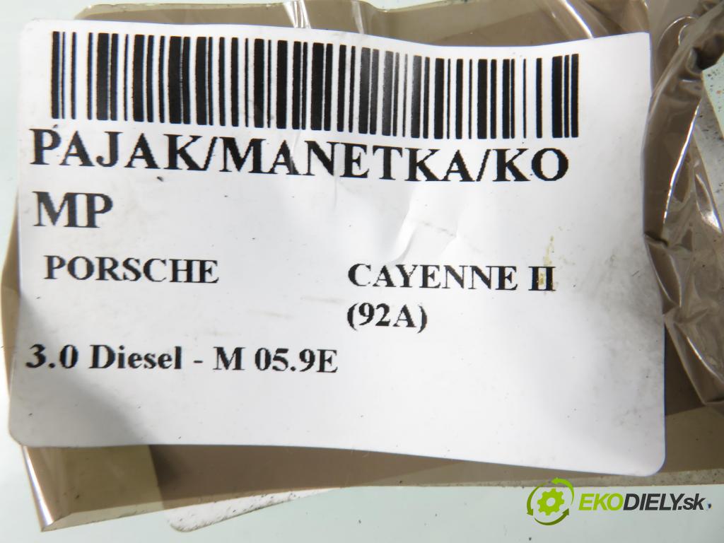 PORSCHE CAYENNE II (92A) SUV 2010 176,00 3.0 Diesel - M 05.9E 2967,00 PAKA/ŘAZENÍ/SADA: 7P5953507
