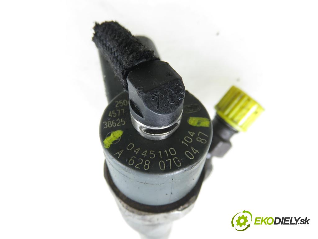 MERCEDES-BENZ KLASA S (W220) SEDAN 2003 191,00 S 400 CDI V8 260 - OM 628.960 3996,00 vstrekovač 0445110104 ; 6280700487 (Vstrekovač paliva)