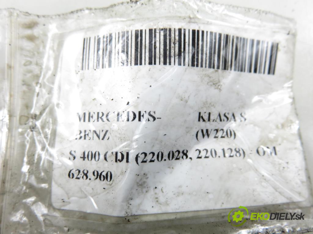 MERCEDES-BENZ KLASA S (W220) SEDAN 2003 191,00 S 400 CDI V8 260 - OM 628.960 3996,00 vstrekovač 0445110190 ; 6110701687 (Vstrekovač paliva)