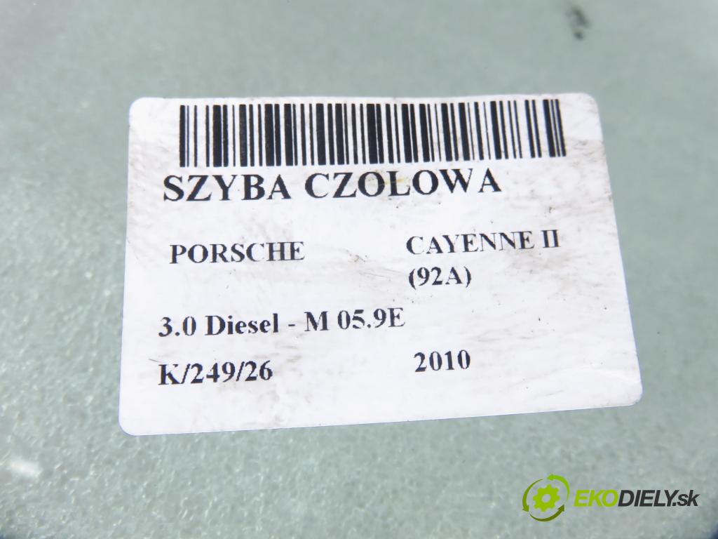 PORSCHE CAYENNE II (92A) SUV 2010 176,00 3.0 Diesel - M 05.9E 2967,00 Okno čelná