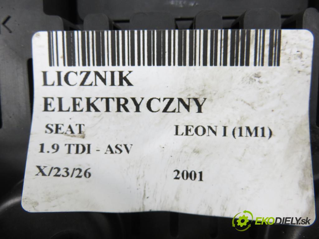 SEAT LEON (1M1) HB 2001 81,00 1.9 TDI 110 - ASV 1896,00 prístrojovka elektrický 1M0920821B