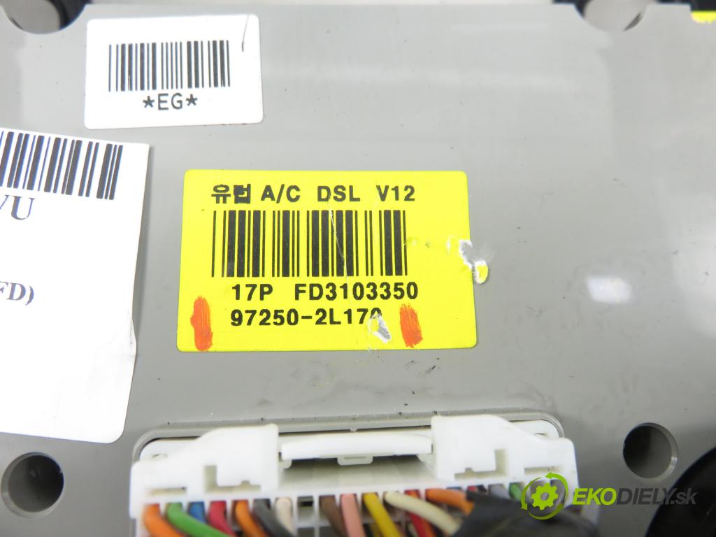 HYUNDAI i30 (FD) HB 2010 80,00 1.4 - G4FA 1396,00 Panel topení KLIMATRONIK 847402R000 ; 972502L170