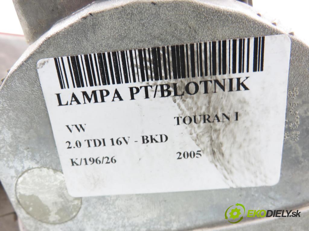 VW TOURAN (1T1, 1T2) MINIVAN 2005 103,00 2.0 TDI 16V 140 - BKD 1968,00 světlo pravé zadní