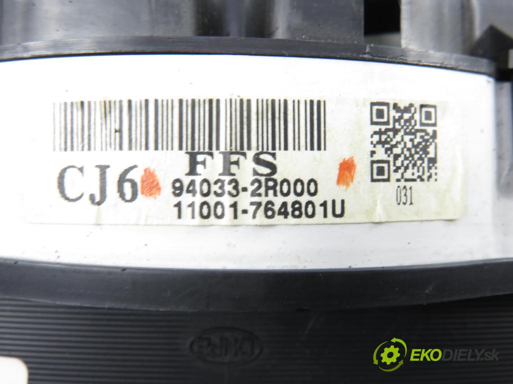 HYUNDAI i30 (FD) HB 2010 80,00 1.4 - G4FA 1396,00 prístrojovka elektrický 940332R000 ; 11001764801U