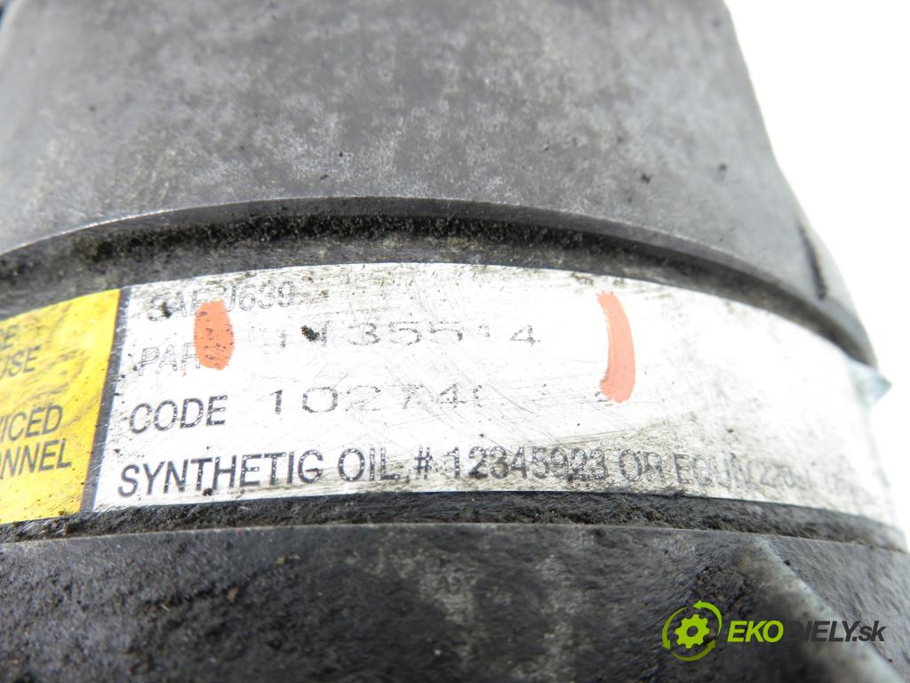 OPEL MOVANO Furgon (X70) FURGON 2005 84,00 2.5 DTI - G9U 724 2464,00 KOMPRESOR: klimatizace 1135514 (Kompresor klimatizace)