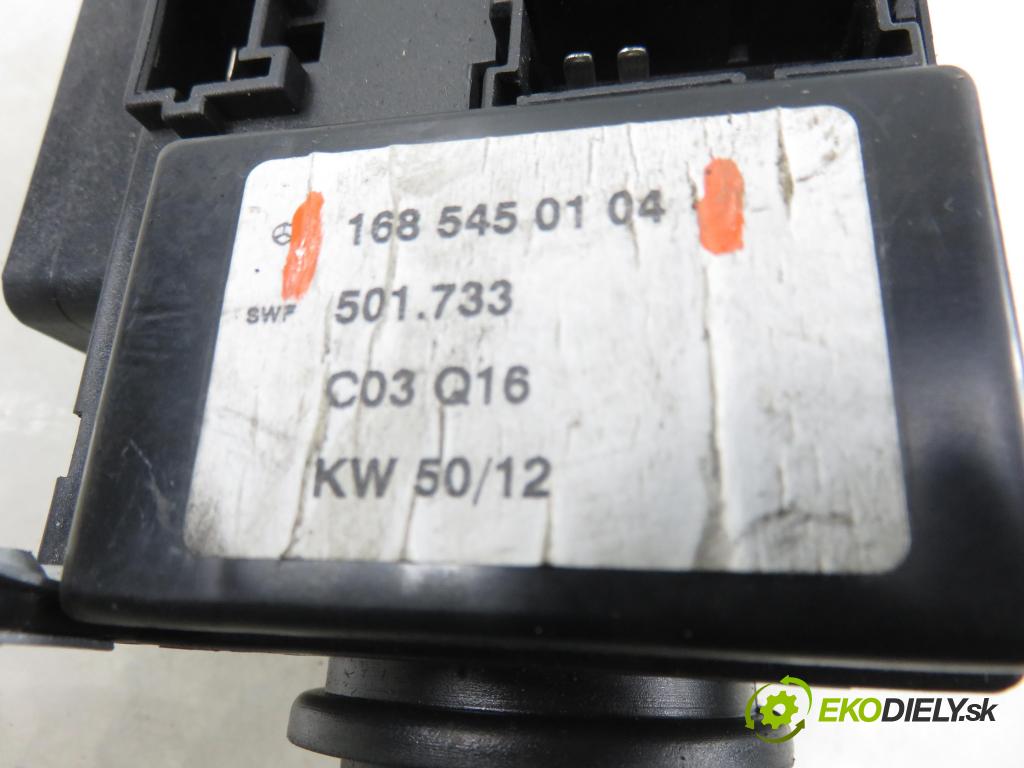 MERCEDES-BENZ KLASA A (W168) HB 1999 60,00 1.4 A 140 82 - M 166.940 1397,00 prepínač svetlá 1685450104