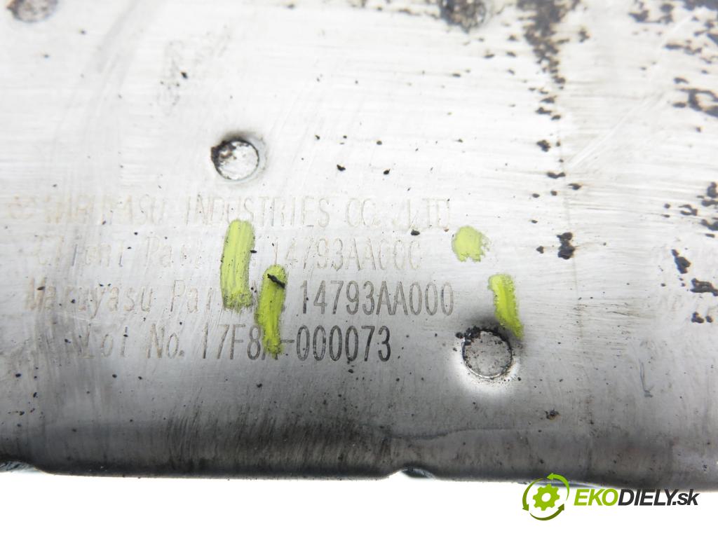 SUBARU LEGACY IV (BL) SEDAN 2009 110,00 2.0 D AWD 1998,00 Chladič spalín 14793AA000