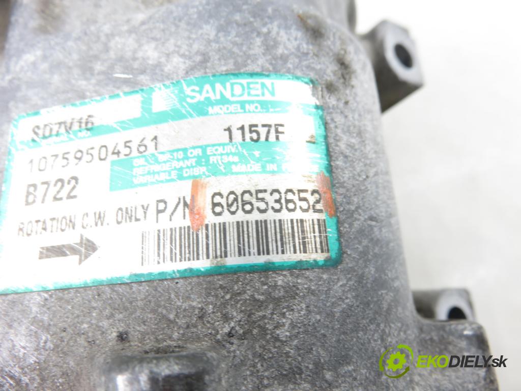 ALFA ROMEO GT (937_) COUPE 2005 110,00 1.9 JTD - 937 A5.000 1910,00 KOMPRESOR: klimatizace 60653652 (Kompresor klimatizace)