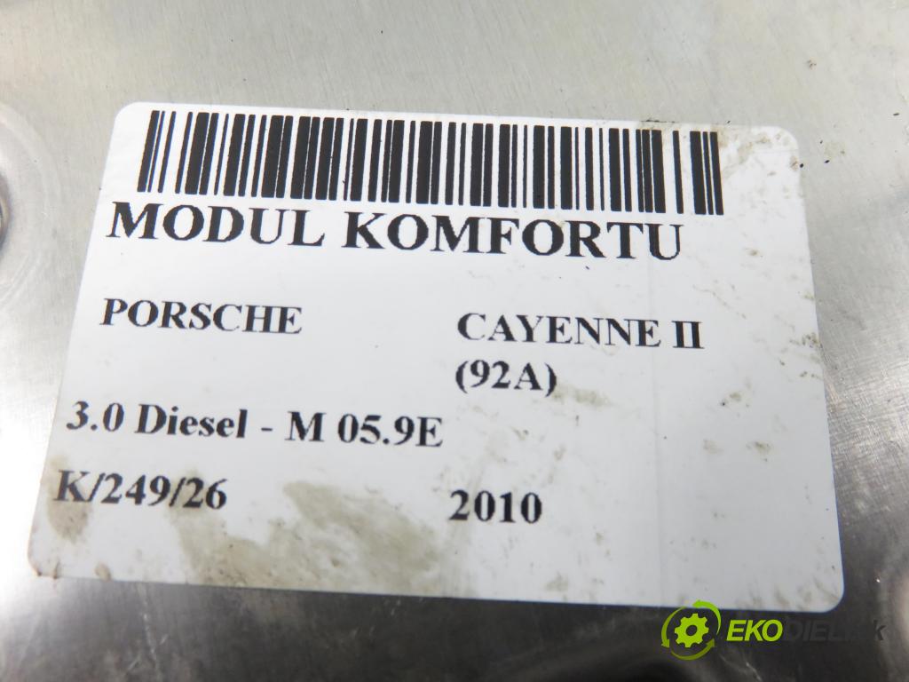 PORSCHE CAYENNE II (92A) SUV 2010 176,00 3.0 Diesel - M 05.9E 2967,00 MODUL komfortu 7PP907064CD