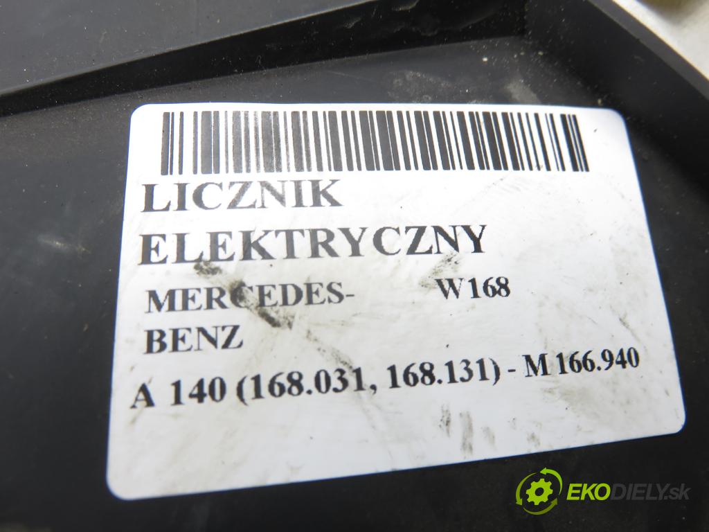 MERCEDES-BENZ KLASA A (W168) HB 1999 60,00 1.4 A 140 82 - M 166.940 1397,00 Prístrojovka elektrický A1685407711