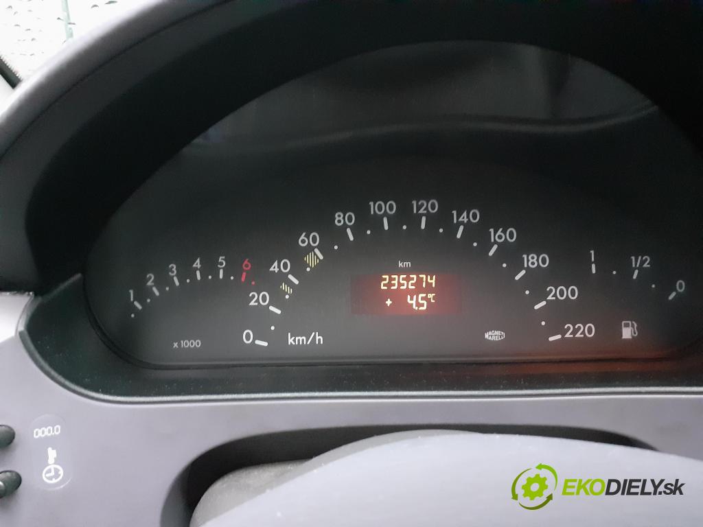 MERCEDES-BENZ KLASA A (W168) HB 1999 60,00 1.4 A 140 82 - M 166.940 1397,00 Prístrojovka elektrický A1685407711