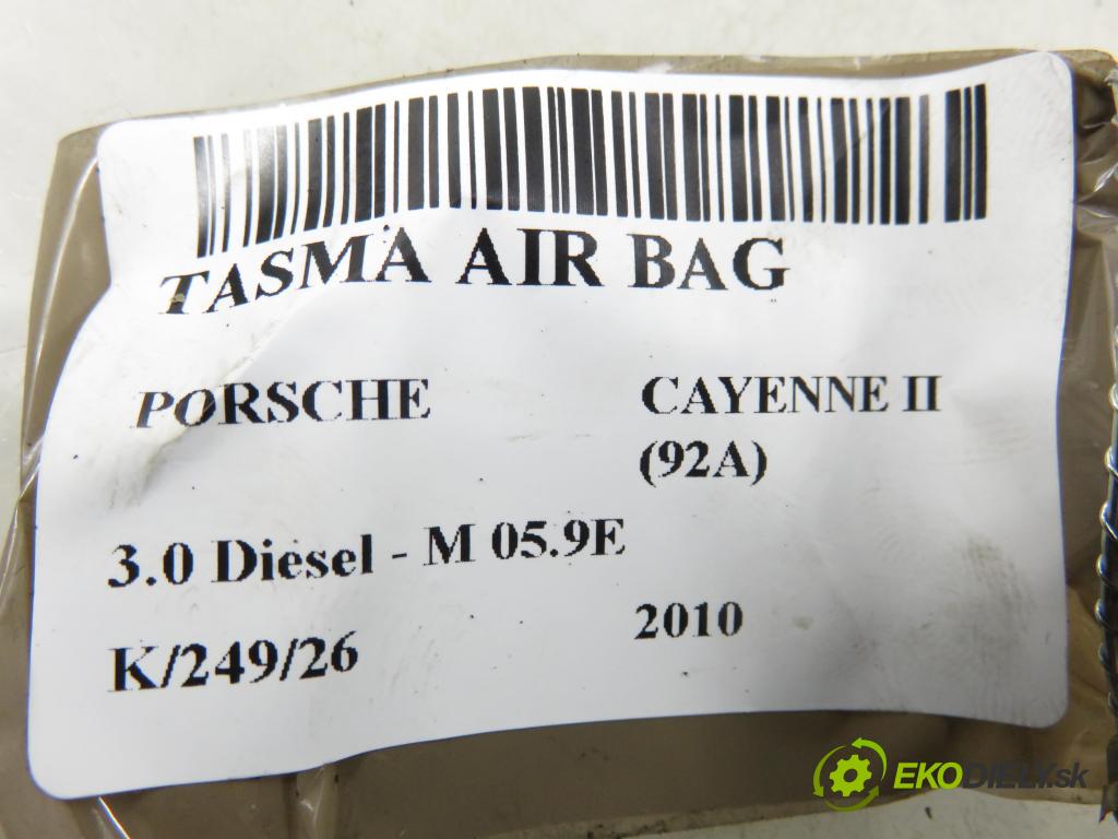 PORSCHE CAYENNE II (92A) SUV 2010 176,00 3.0 Diesel - M 05.9E 2967,00 PÁSKA: air BAG
