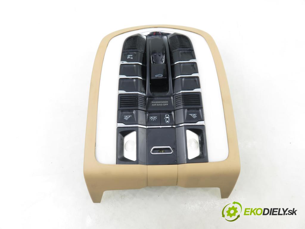 PORSCHE CAYENNE II (92A) SUV 2010 176,00 3.0 Diesel - M 05.9E 2967,00 osvětlení kabina 7PP959551DJ ; 7PP959728F ; 7PP919211D