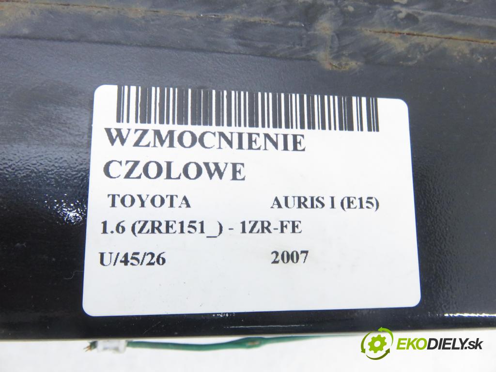 TOYOTA AURIS (_E15_) HB 2007 91,00 1.6 Dual-VVTi 124 - 1ZR-FE 1598,00 výztuha PŘEDNÍ