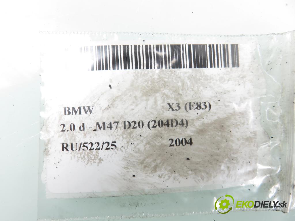 BMW X3 (E83) SUV 2004 110,00 2.0 d 150 - M47 D20 (204D4) 1995,00 snímač TLAK: paliva 0281002481