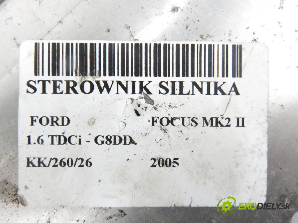 FORD FOCUS II (DA_, HCP) HB 2005 80,00 1.6 TDCi - G8DD 1560,00 Riadiaca jednotka Motor 4M5112A650ND ; 0281011263